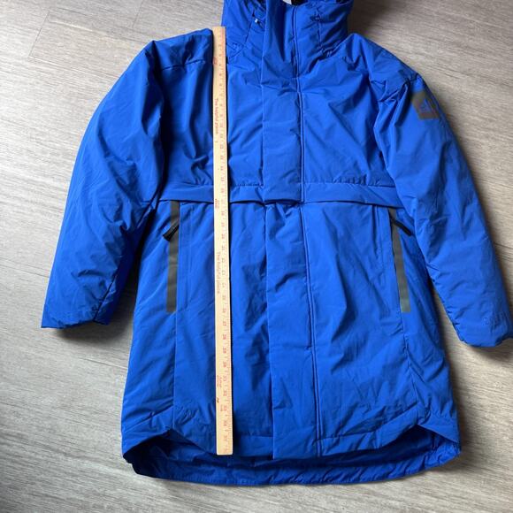 Adidas MYSHELTER COLD.RDY Parka Puffer Jacket Men's M NWT Royal Blue A8920 Zip - Picture 13 of 16
